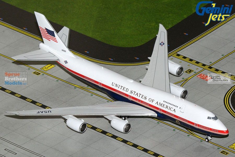 GEMGJ2401 1:400 Gemini Jets USAF VC-25B (B747-8i) ‘Air Force One’ Reg #31000