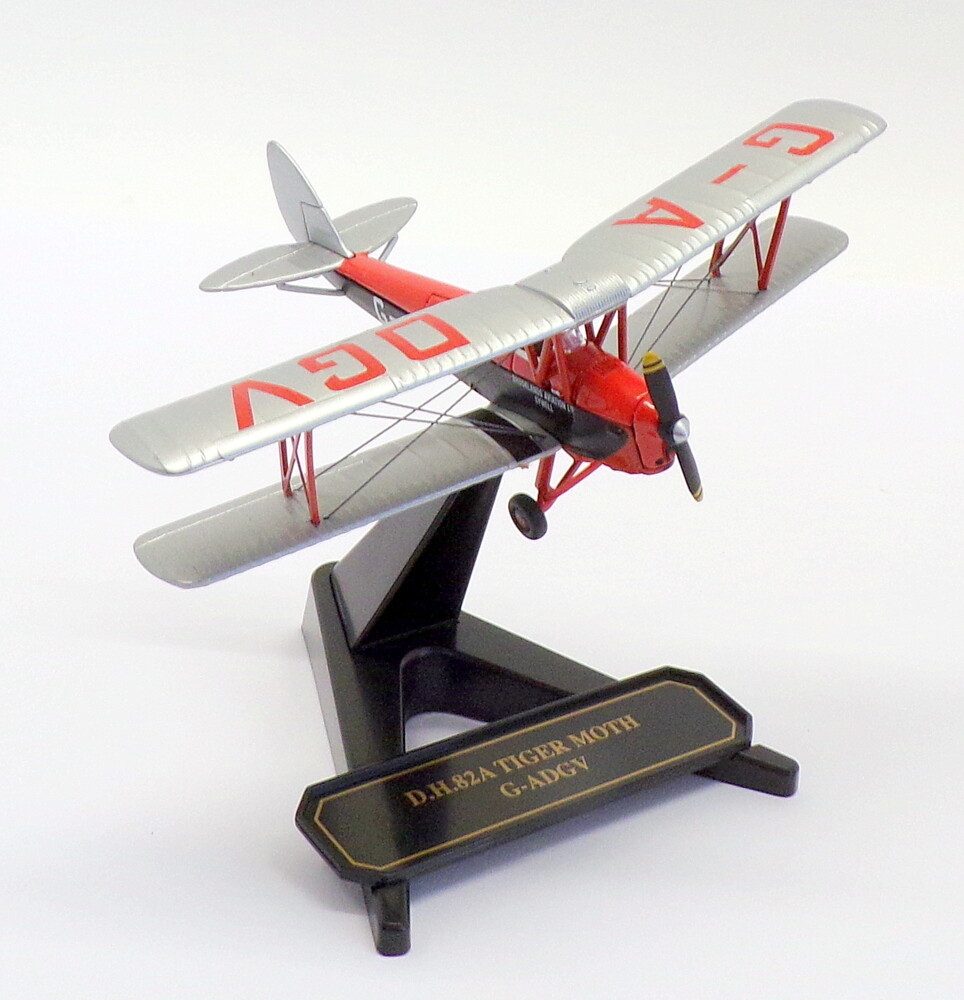 Oxford Diecast 1/72 Scale 72TM002 – D.H.82A Tiger Moth G-ADGV