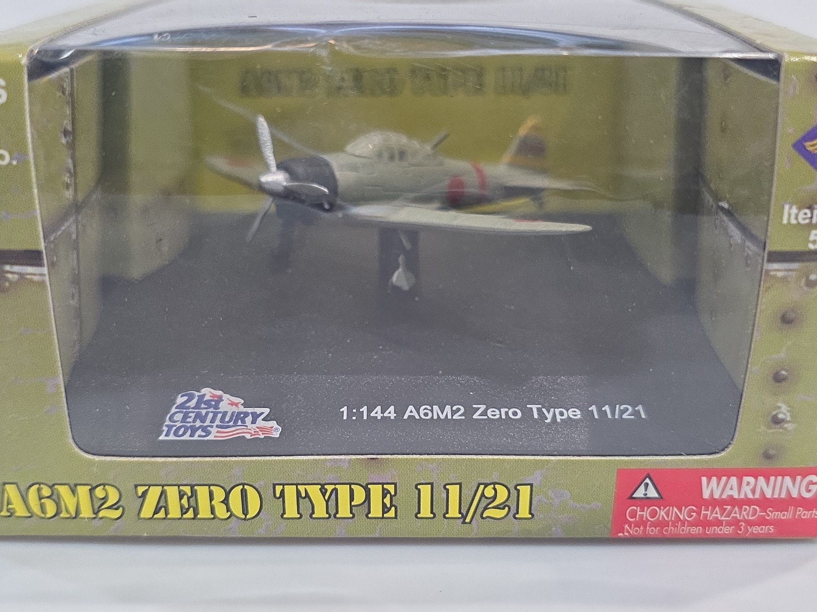 Classic Aircraft A6M2 Zero Type 11/21 21st Century Toys 1/144 Model Airplane