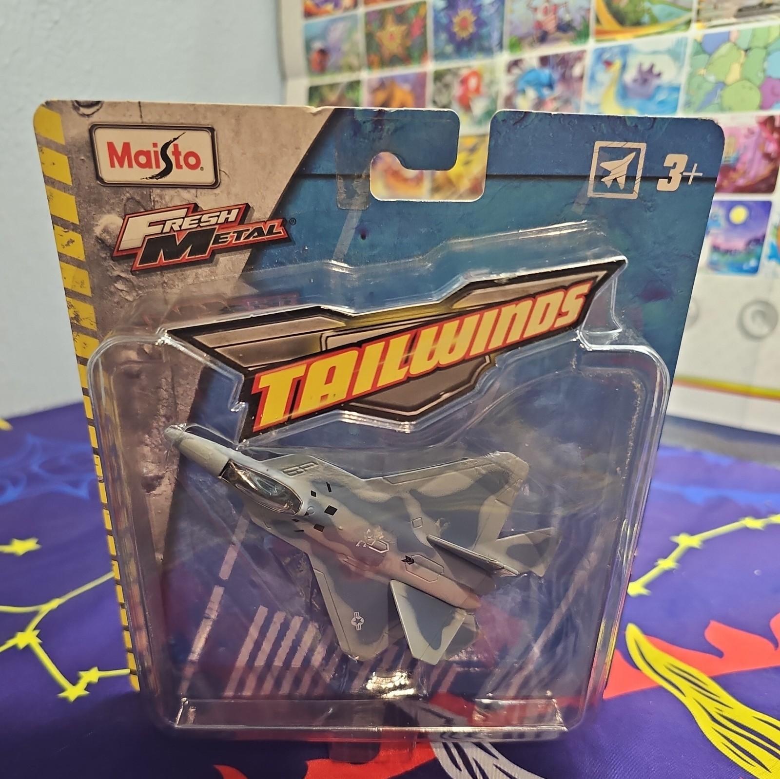 Maisto Fresh Metal Tailwinds Millitary Airplane – F-22 Raptor ~NEW