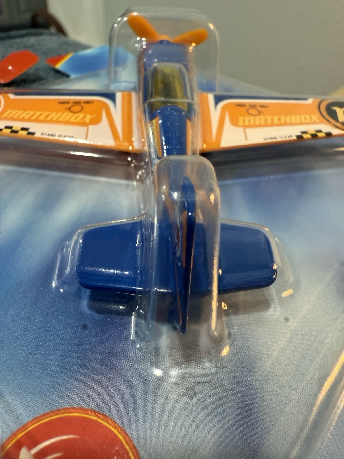 Matchbox Sky Busters MBX STUNT PLANE II 14/32 Super CHASE Logo On Right Wing NEW