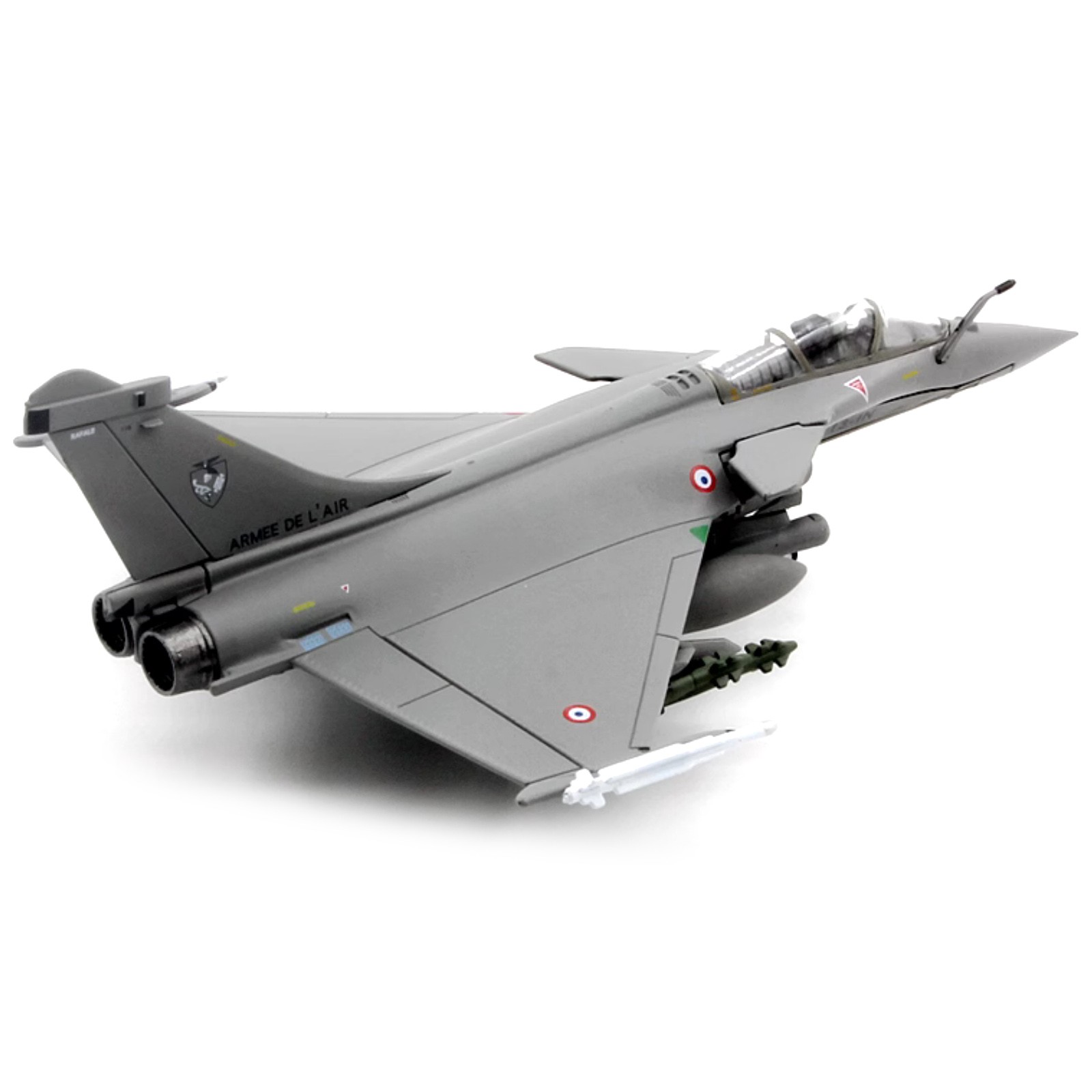 1/100 Scale Diecast Alloy French Air Force Rafale C Libya War Fighter Model