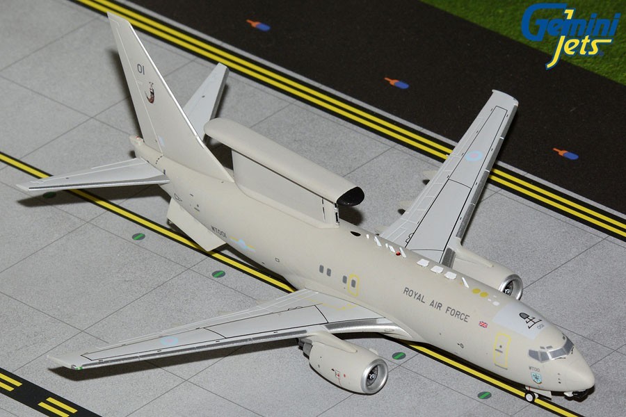 GEMINI JETS ROYAL AIR FORCE E-7 WEDGETAIL 1:200 G2RAF1396 IN STOCK