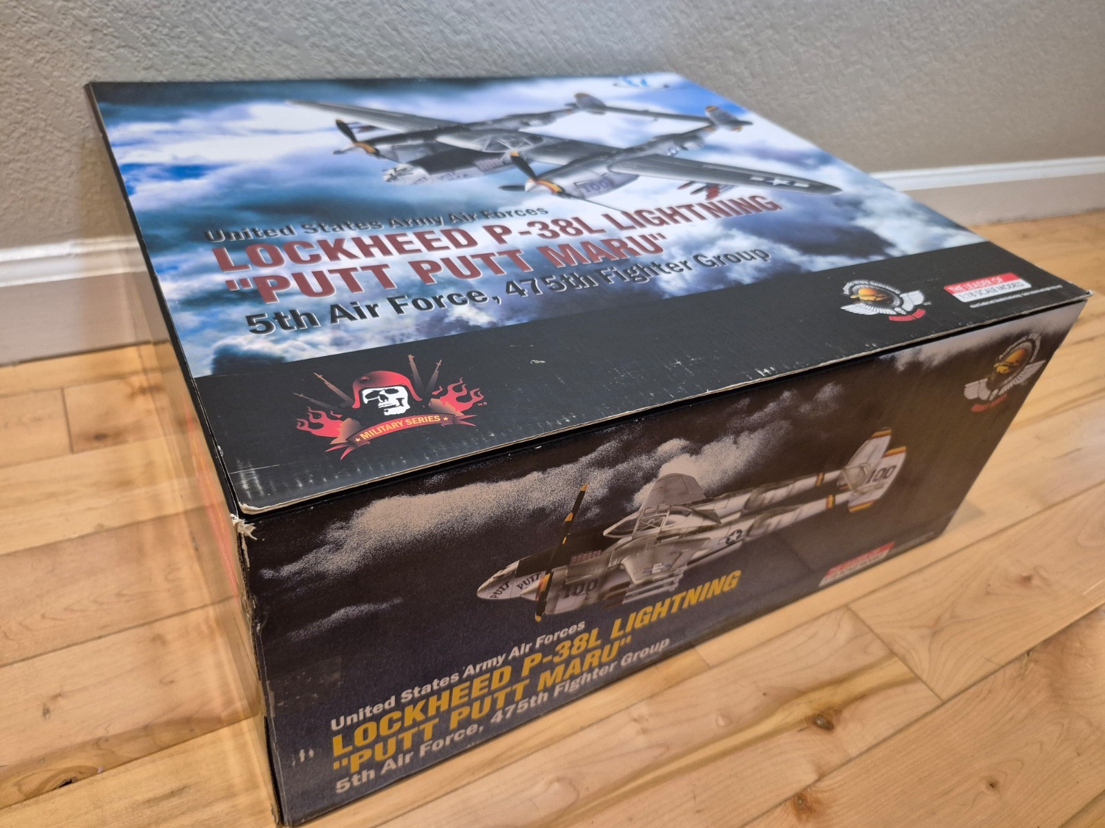 1:18 JSI WWII LOCKHEED P-38L LIGHTNING “PUTT PUTT MARU” CAPTAIN C. H. MACDONALD