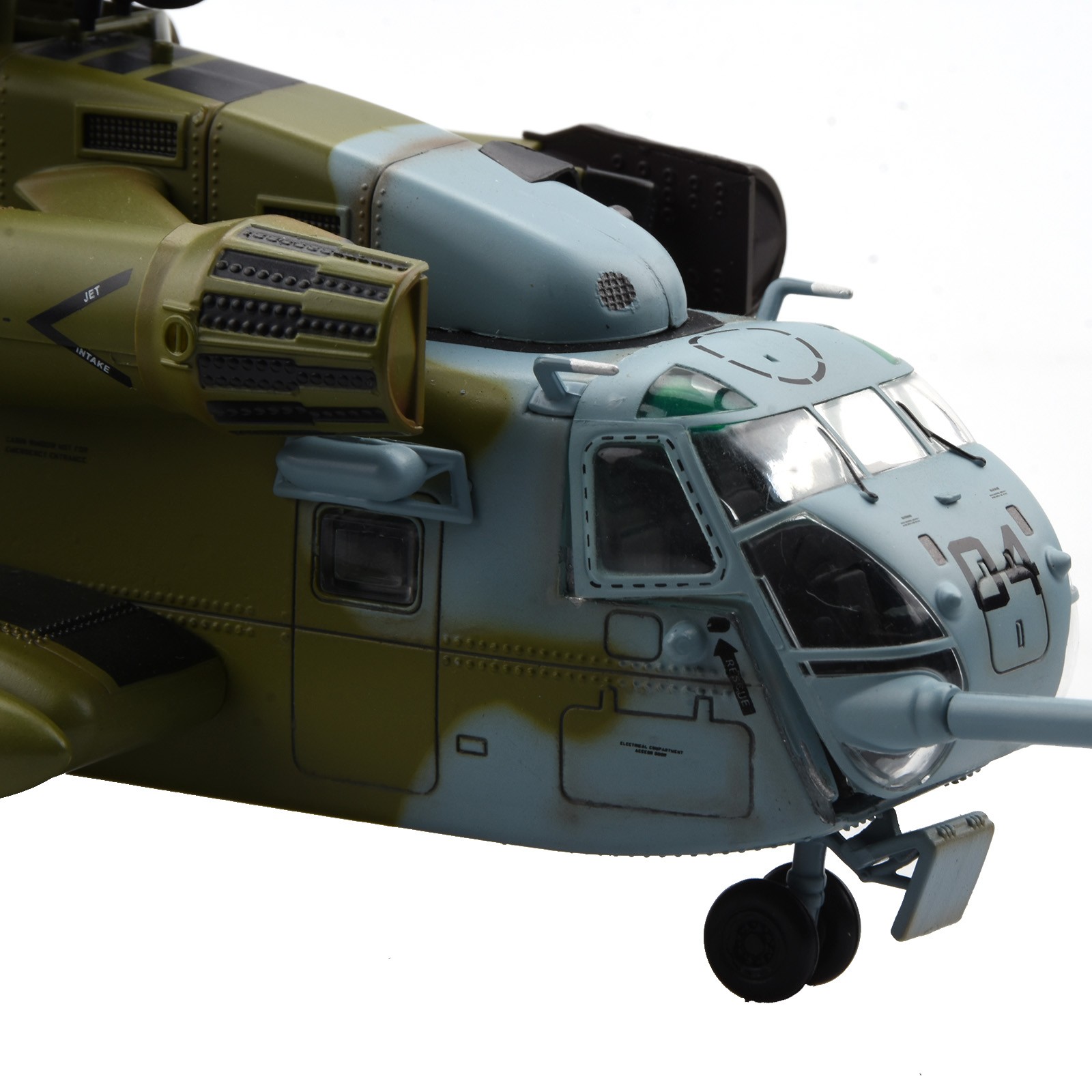 Diecast Alloy 1/72 United States Navy For Sikorsky CH-53E Super Stallion Black
