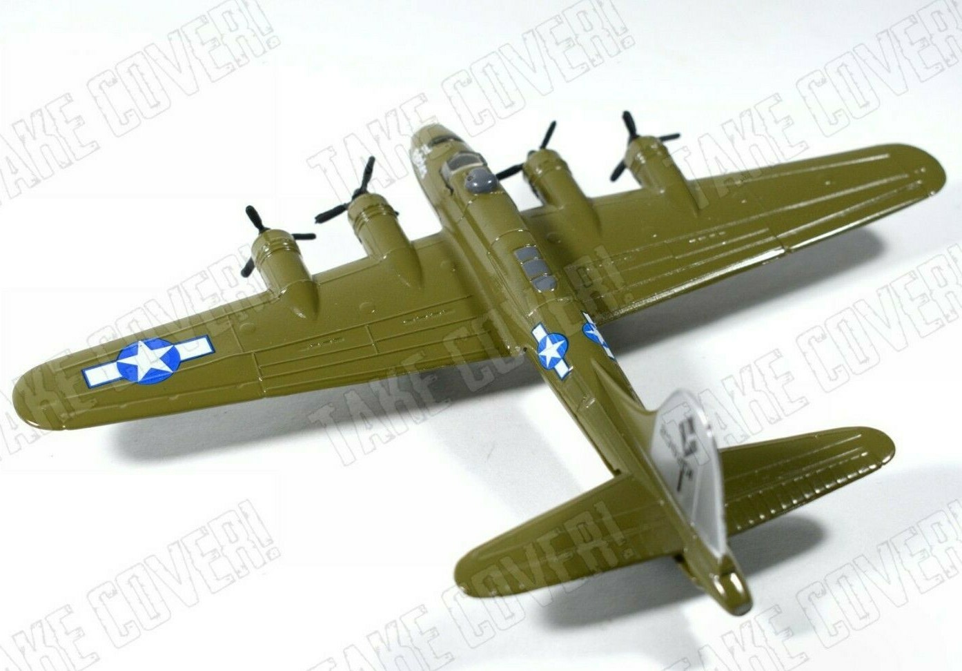 Motormax Skywings – B-17 Flying Fortress – USAAF Bomber – Diecast Aircraft Toy