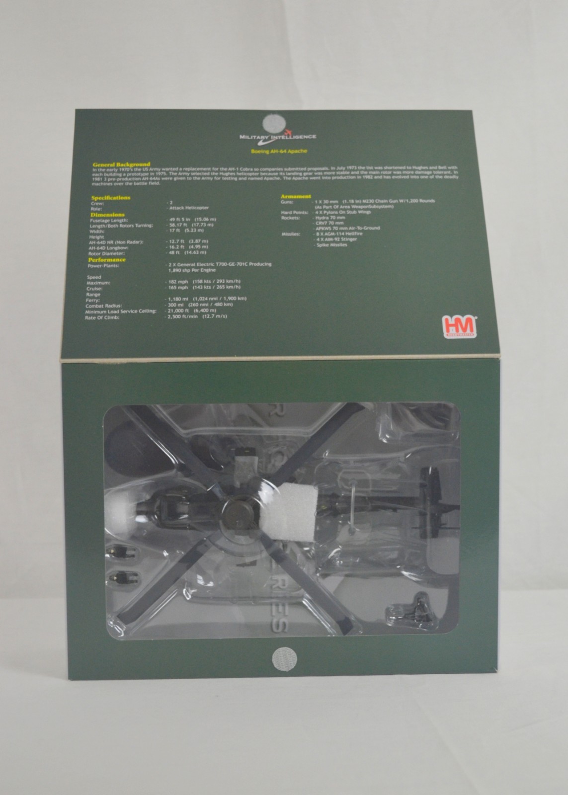 Hobby Master HH1201 AH-64D Longbow US Army 8th Battalion 229th Aviation Regiment