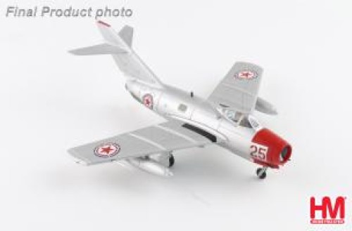 Mikoyan-Gurevich MIG-15bis Red 25 Chinese People’s Volunteers Air Force North w/