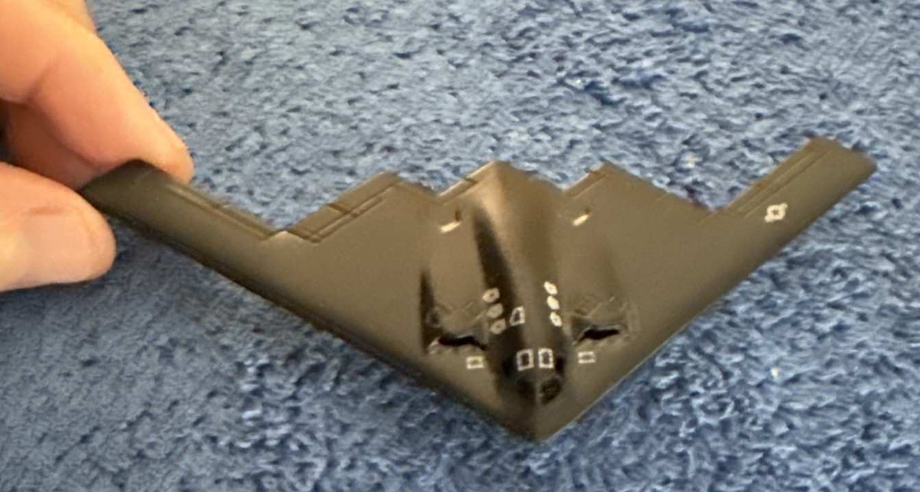 Black Air Force B-2 Stealth Bomber DieCast Jet Plane Unknown Small