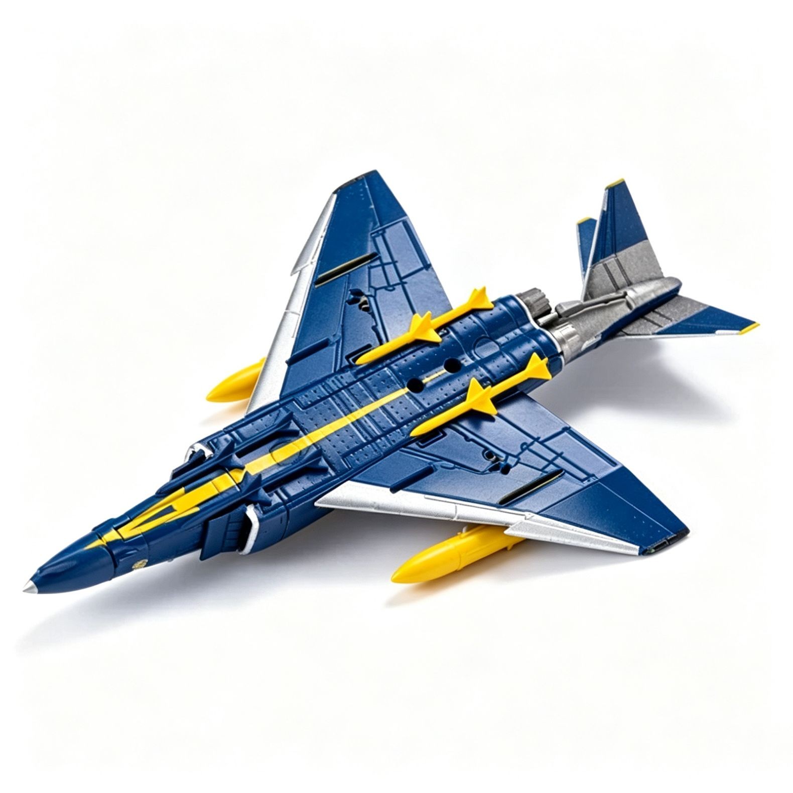 New 14cm Diecast Alloy 1/144 Scale F-4 Phantom II Fighter Desk Model