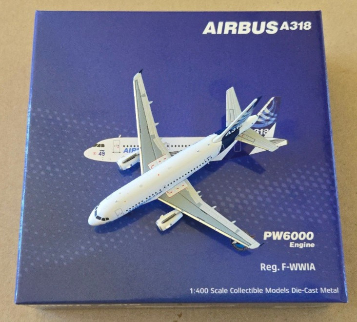 1:400 Airbus A318 Airbus Industrie House Colors F-WWIA NG Models