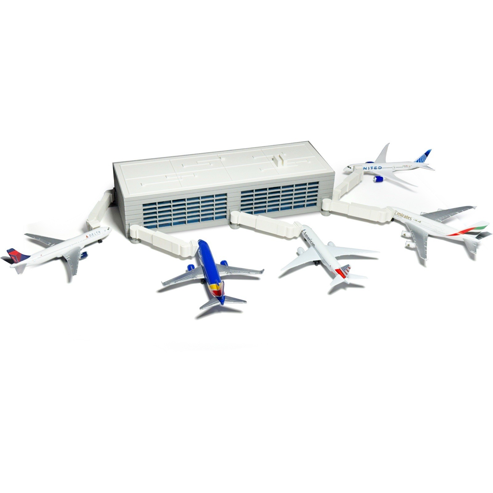 Play Airport Terminal – Fits Daron Planes- REMOVABLE ROOF (13”x5”)