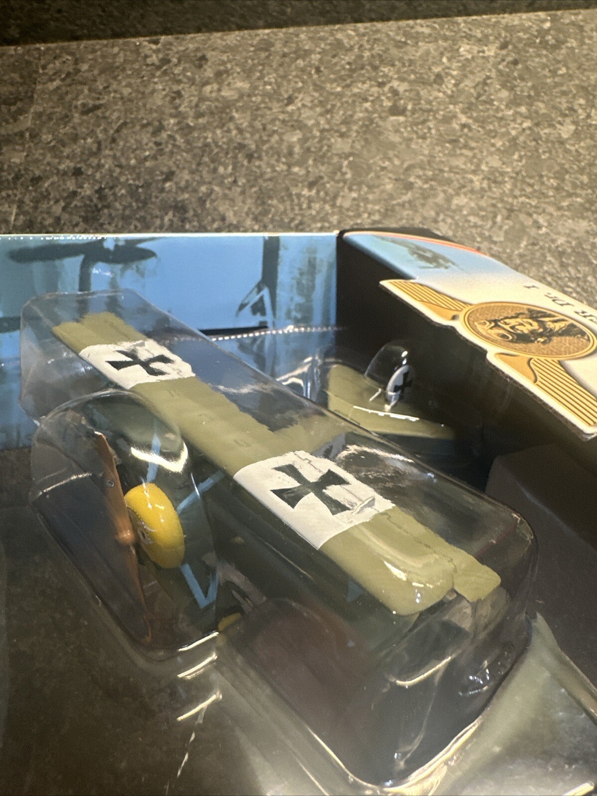 Matchbox Collectibles FOKKER Dr. 1 2003 WW1 Model Plane B6952-0813 New Sealed