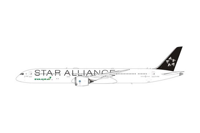 PH4EVA2373 Phoenix Models 787-10 Dreamliner 1/400 Model B-17812 Eva Air