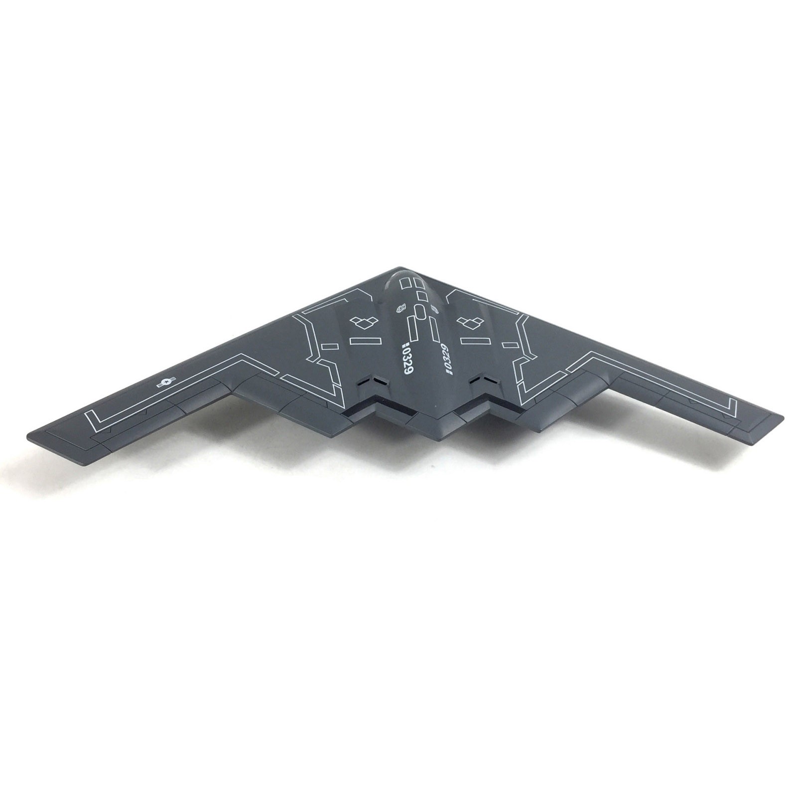1/200 Diecast USAF B-2 Stealth Strategic Bomber Finished Alloy Model Airplane
