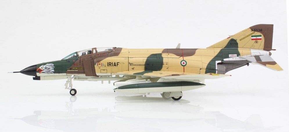 F-4E “Iran Air Show 2024” 3-6538 IRIAF Kish Island in 1:72 scale by Hobby Master