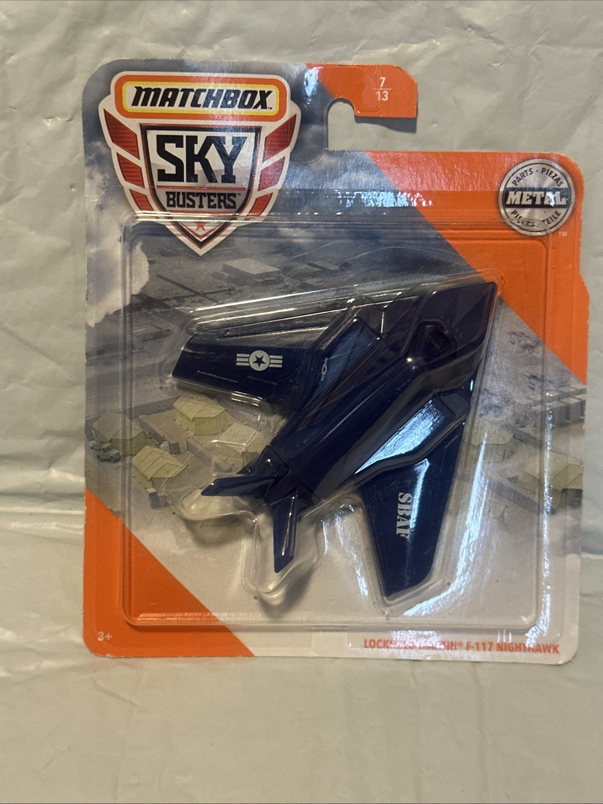 Matchbox Skybusters Lockheed Martin F-117 Nighthawk 2019 BLUE Color New