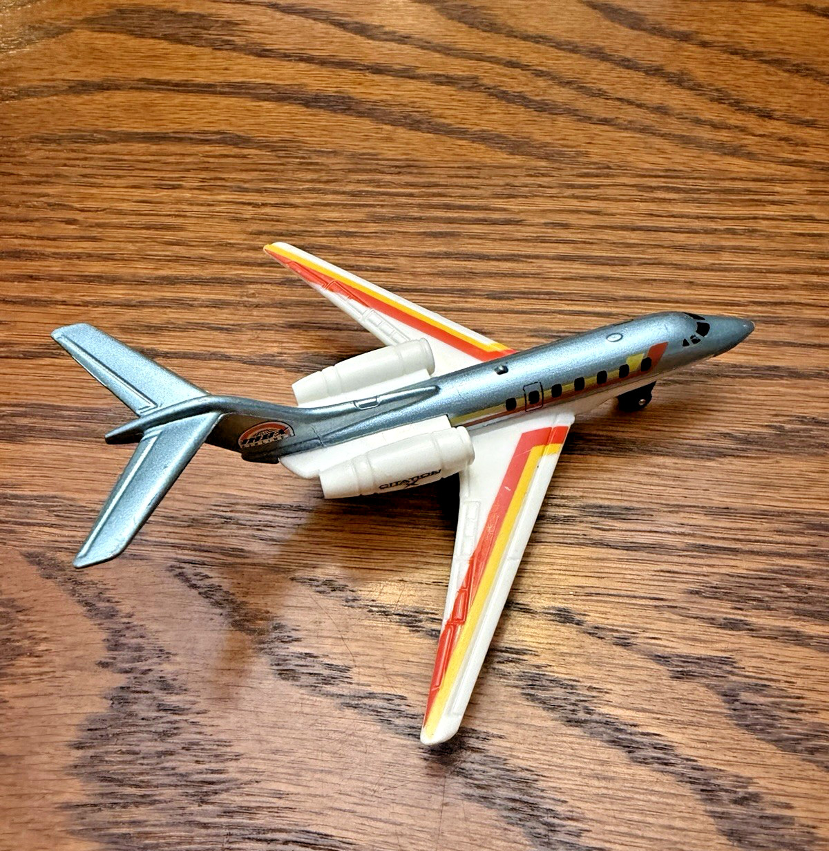 Matchbox Slate Blue Cessna Citation X Diecast Lear Jet 2007 VGC