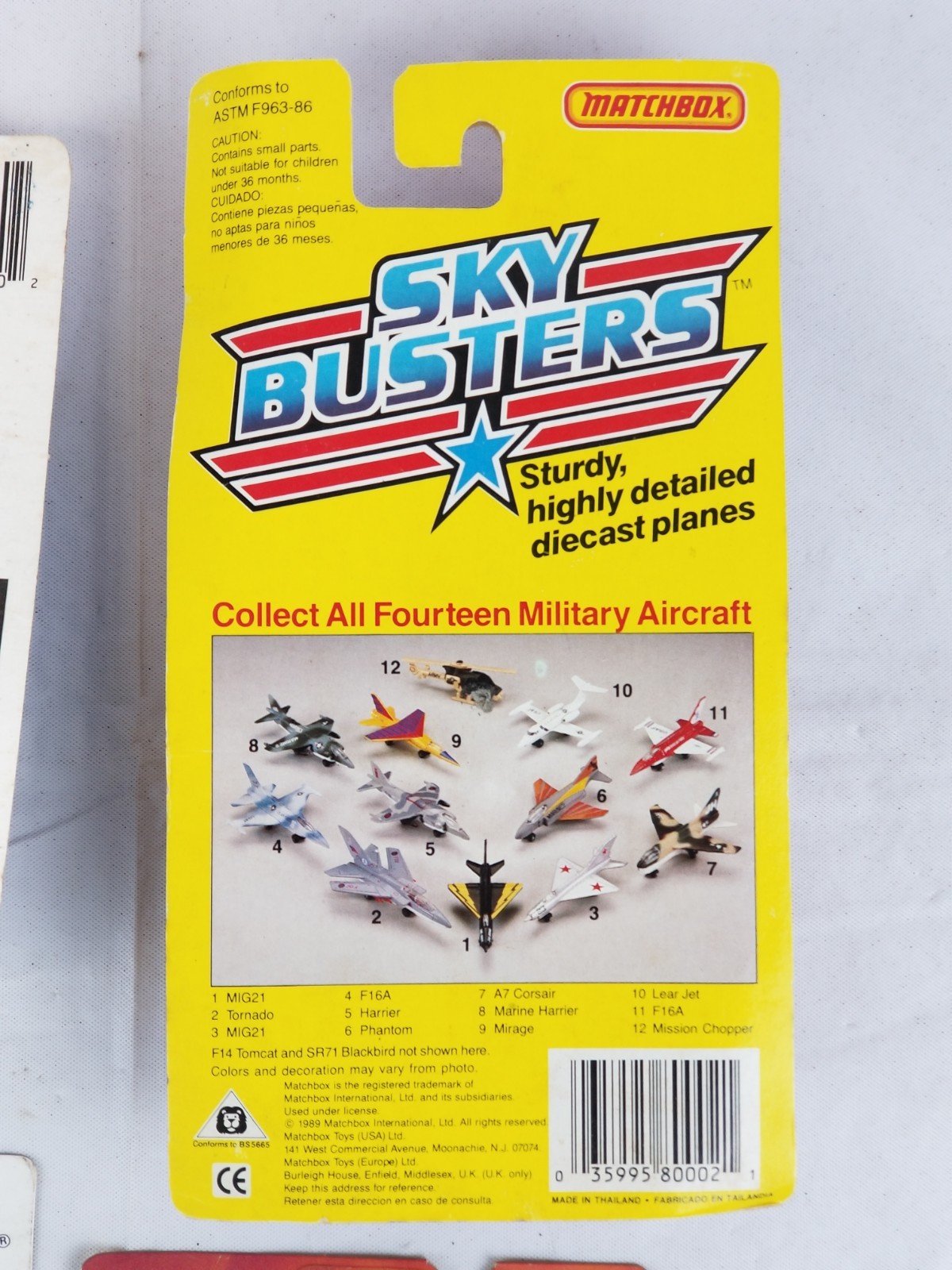 Lot Of 9 Zee dyna-flites Matchbox Sky Busters Tootsietoy WWII Fighters plane Jet