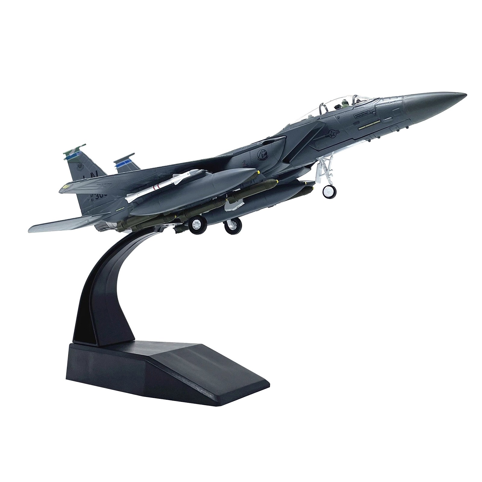 Diecast Alloy Aircraft Model US Air Force McDonnell Douglas F-15E Strike Eagle