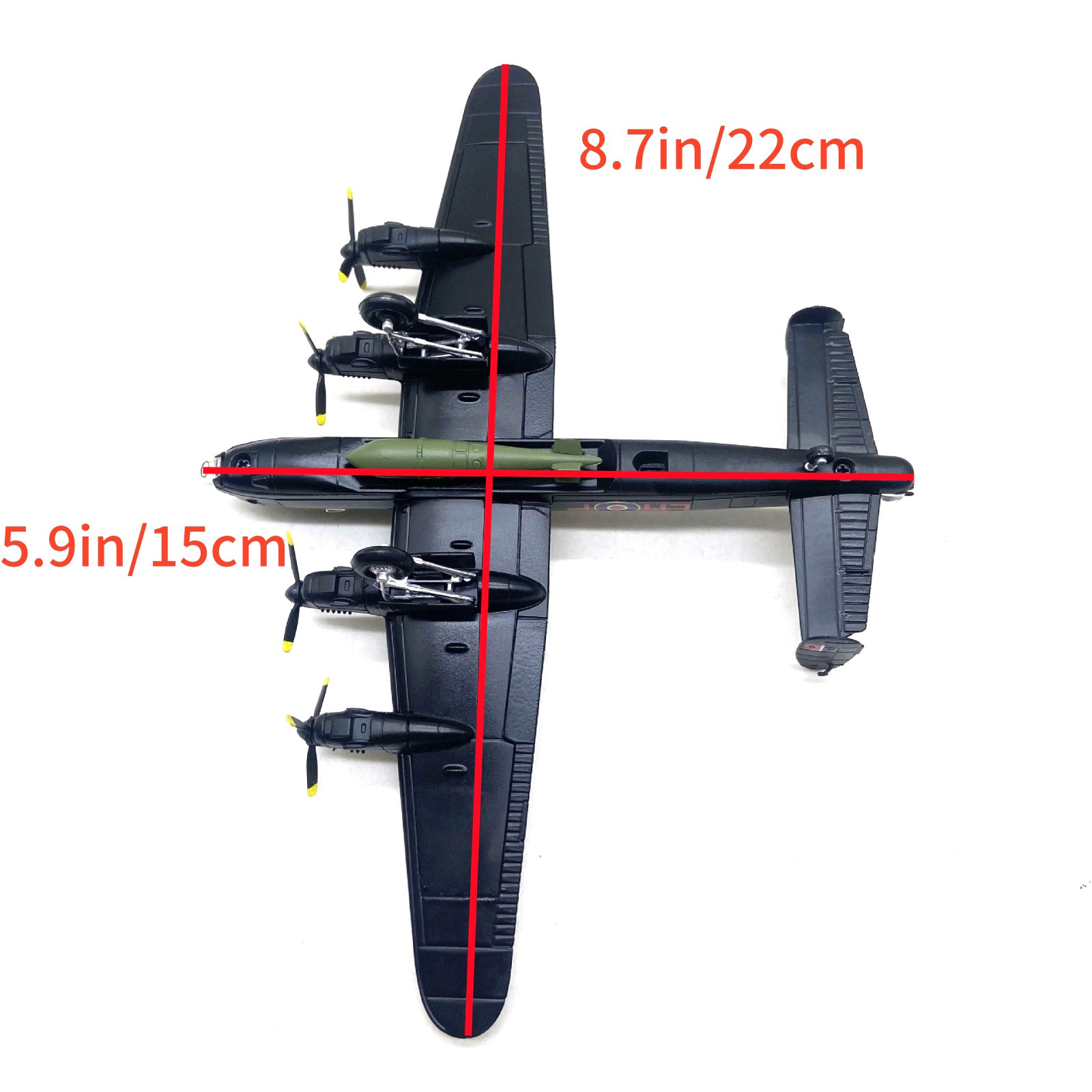 Avro Lancaster Bomber 1:144 Scale Alloy Diecast Aircraft Model RAF Collection