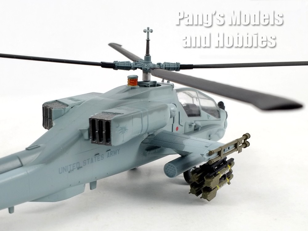 AH-64 Apache 1-151st ATKHB, SC ANG – 1/72 Scale Helicopter Model – Easy Model