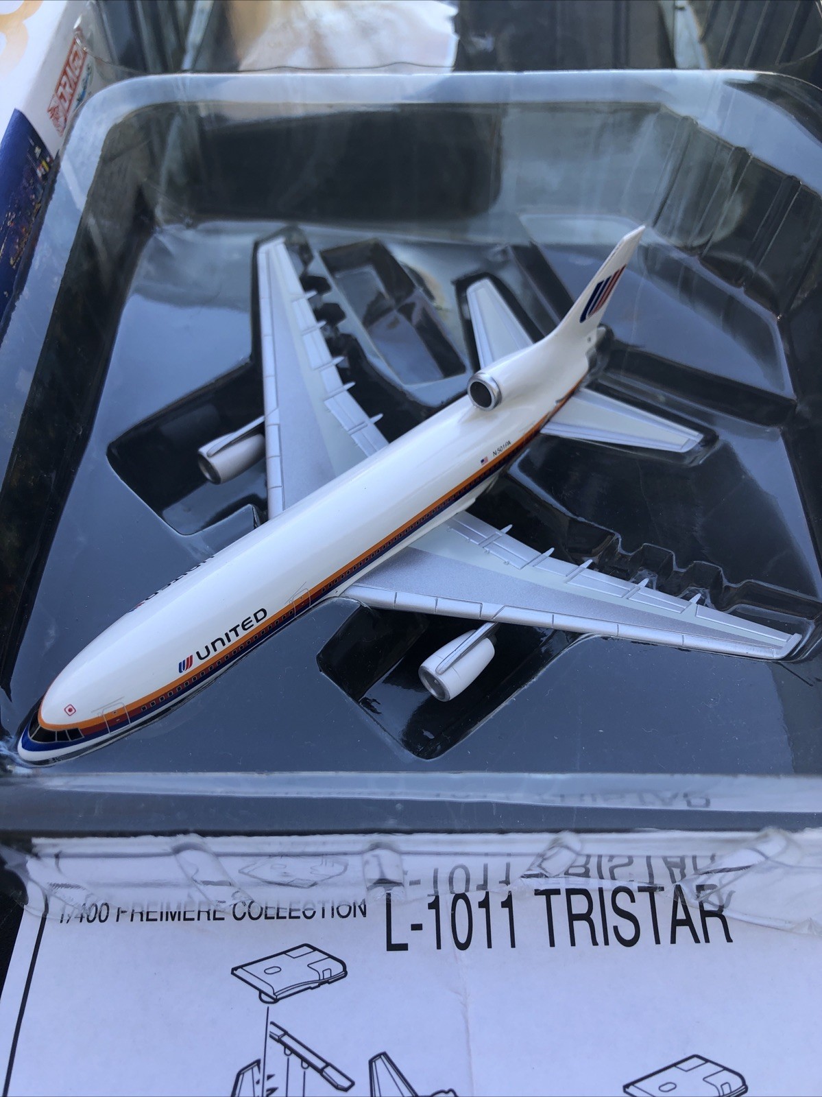 Dragon Wings 55121 1:400 Die Cast United Airlines L1011-385-3 Tristar 500