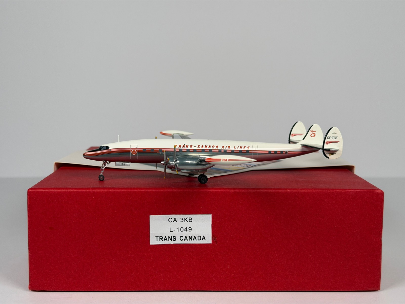 Trans-Canada Air Lines (TCA) Lockheed L-1049 1:200 Western Models CF-TGF (CA3KB)