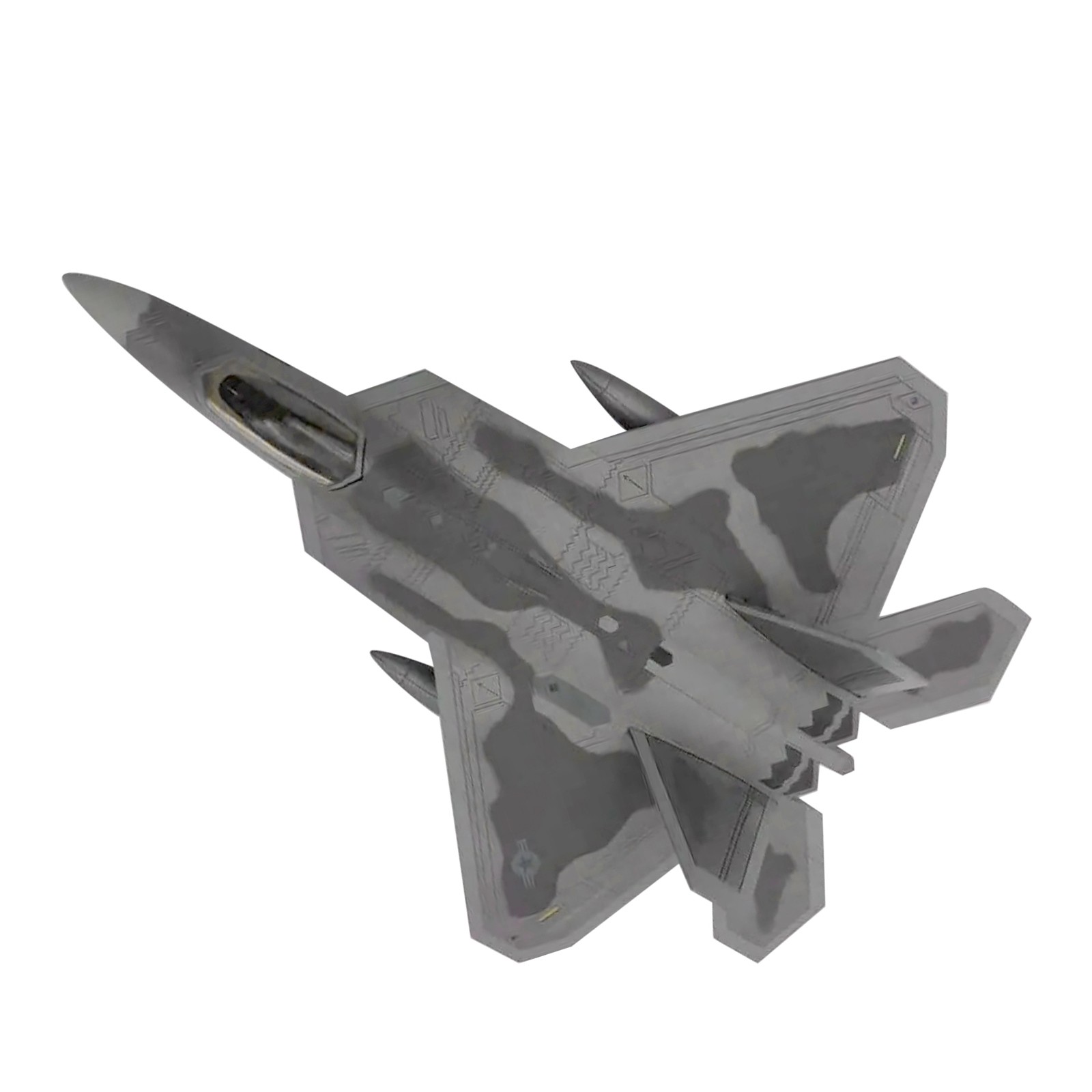 1/72 F-22 Fighter Bomber Aircraft Diecast Fighting Jet Airplanes Model Jet Scene