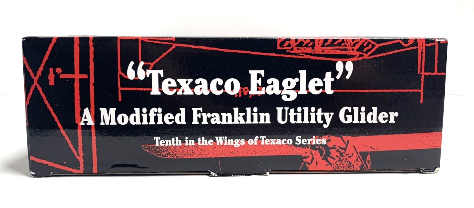 Wings of Texaco Modified Franklin Utility Glider Texaco Eaglet Diecast Bank NIB
