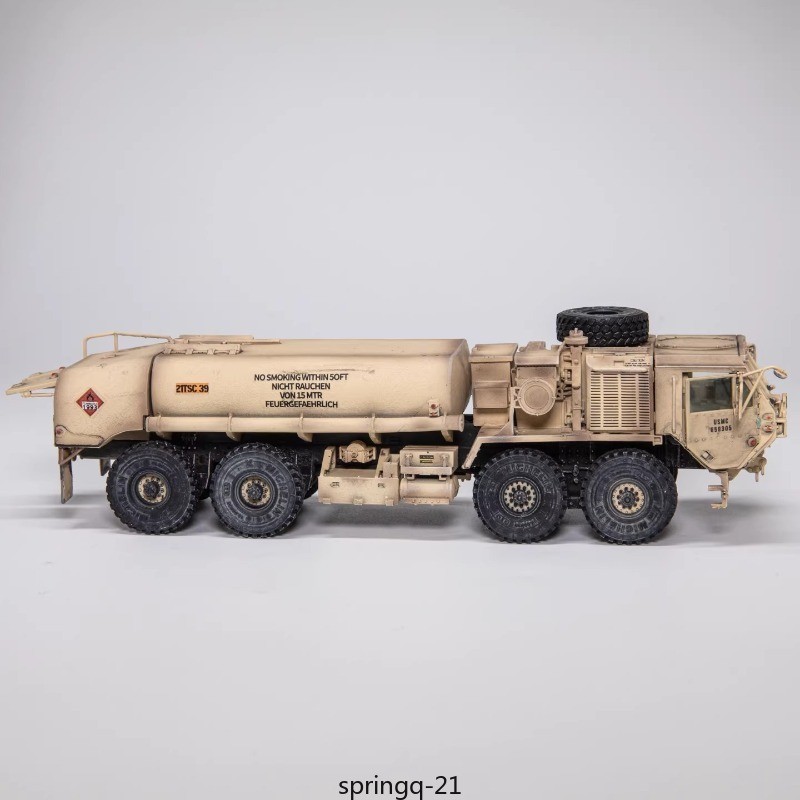 1/72 M978 Oil Tank Truck U.S. Army HEMTT A4 Tanker Truck Finished Model Toy Gift