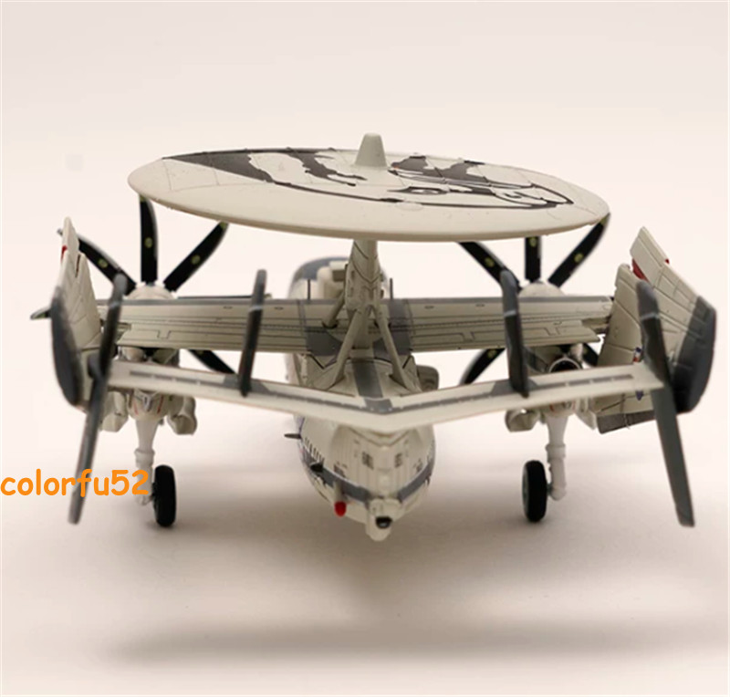 1/144 S14 E-2C AWACS E2 VAW-120 USS George Bush Aircraft Carrier Alloy Finished