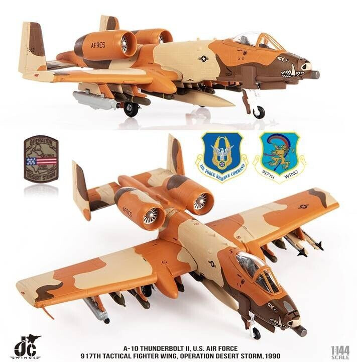 A-10C Thunderbolt II USAF 917th TFW Peanut Barksdale JC Wings 1/144 JCW144A10004