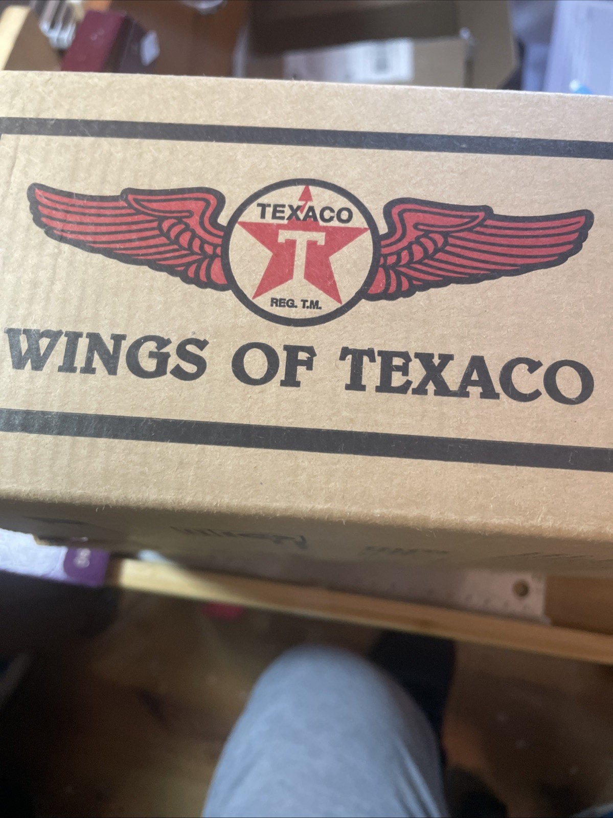 Ertl Wings of Texaco Die Cast Bank 1931 STEARMAN BIPLANE 1/38