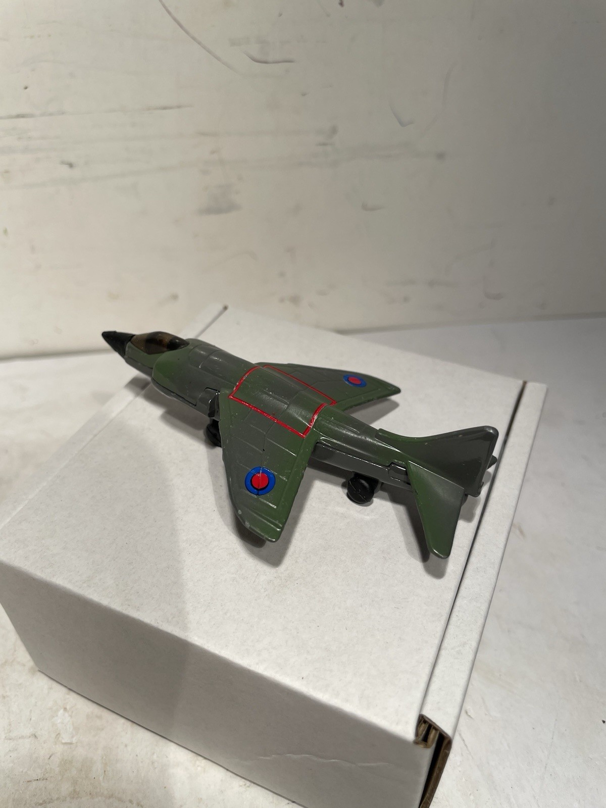 Diecast Plane British Royal Air Force No. 93110 Green 3.75” Long Yat Ming? 1780