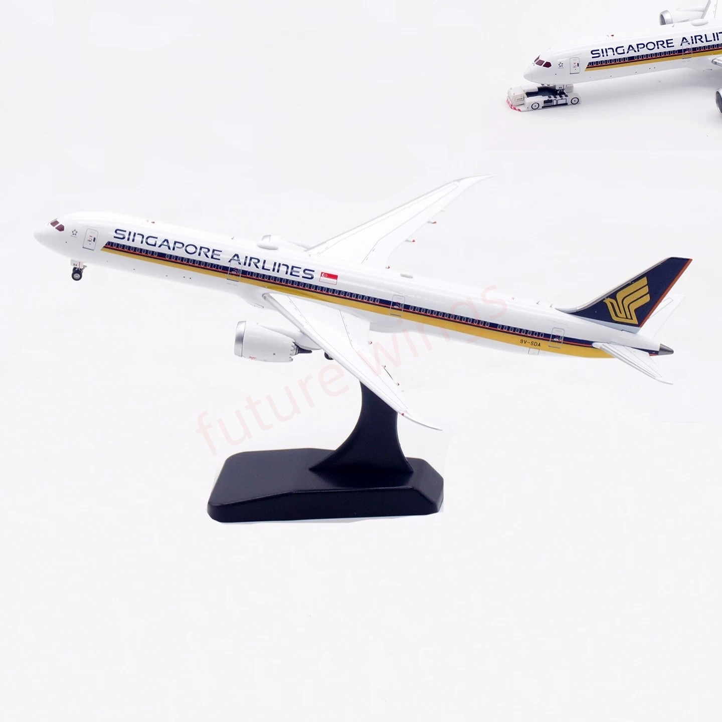 1:400 Aviation400 Singapore Airlines B787-10 9V-SDA Free Tractor+Stand