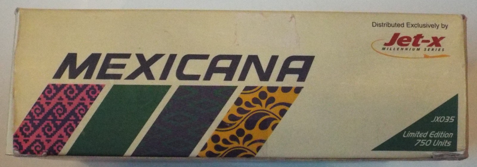 1/400 Diecast Mexicana DC-10-15 (Purple) Jet-X #JX035 OOP Factory Sealed MISB