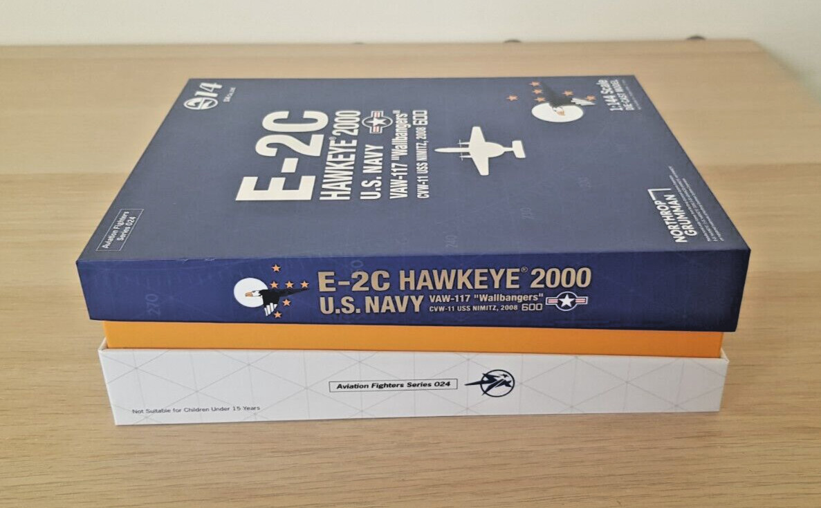S14 Aviation Fighter 024 1:144 E-2C Hawkeye US Navy VAW-117″Wallbangers”, Nimitz