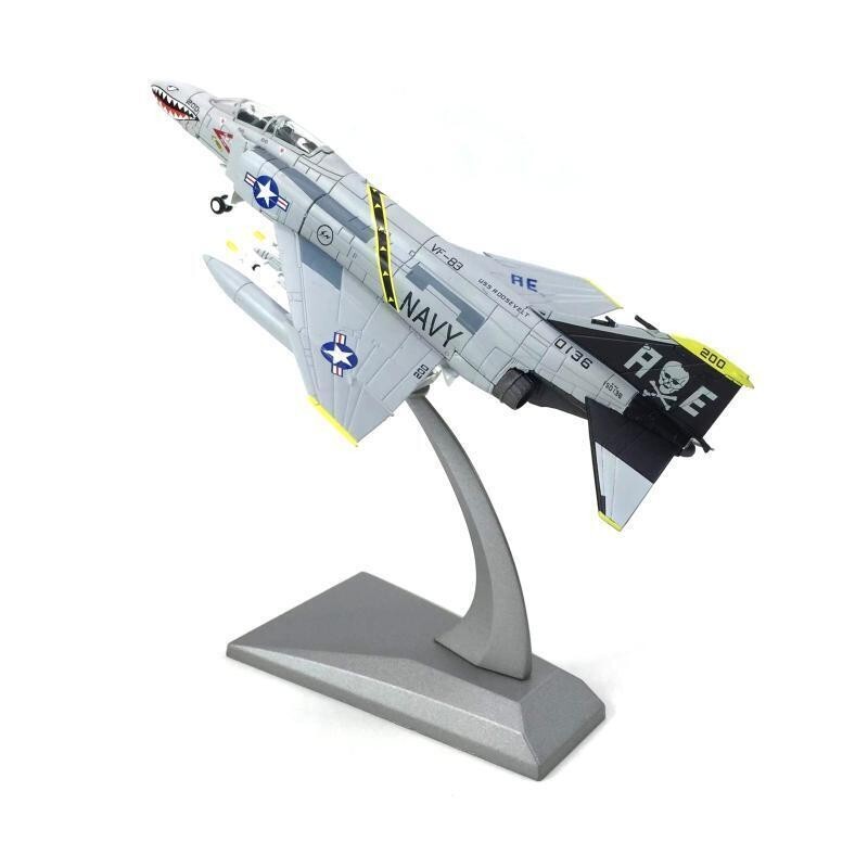 1:100 McDonnell Douglas F-4C Fighter Aircraft Model Diecast Military Collection