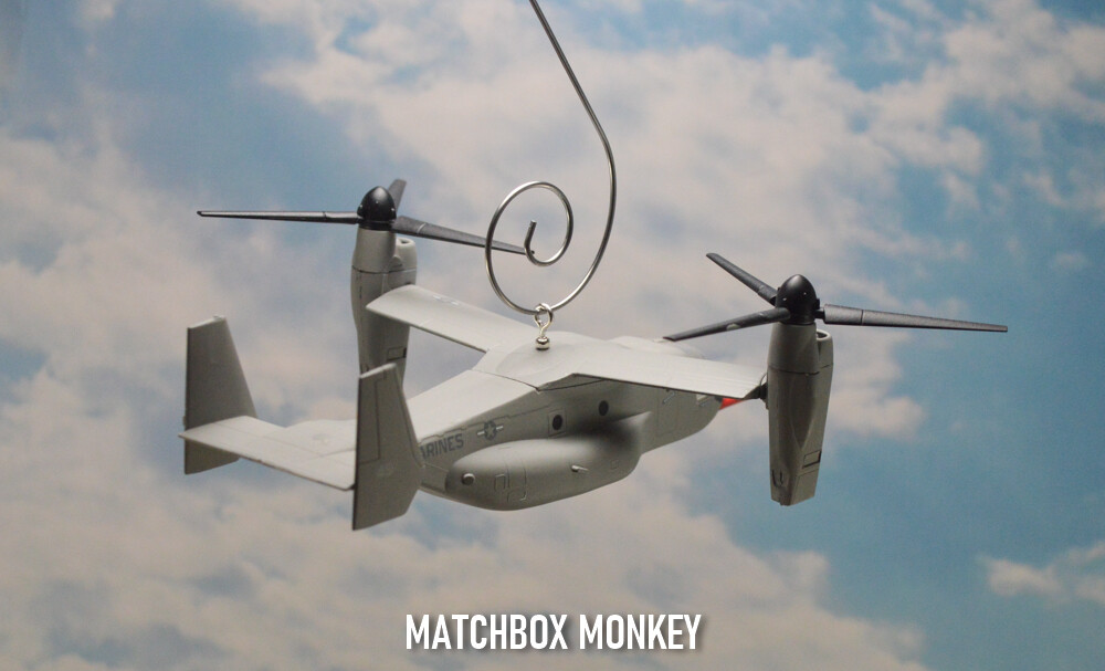 Bell Boeing V-22 Osprey US MARINES Military Transport Custom Christmas Ornament