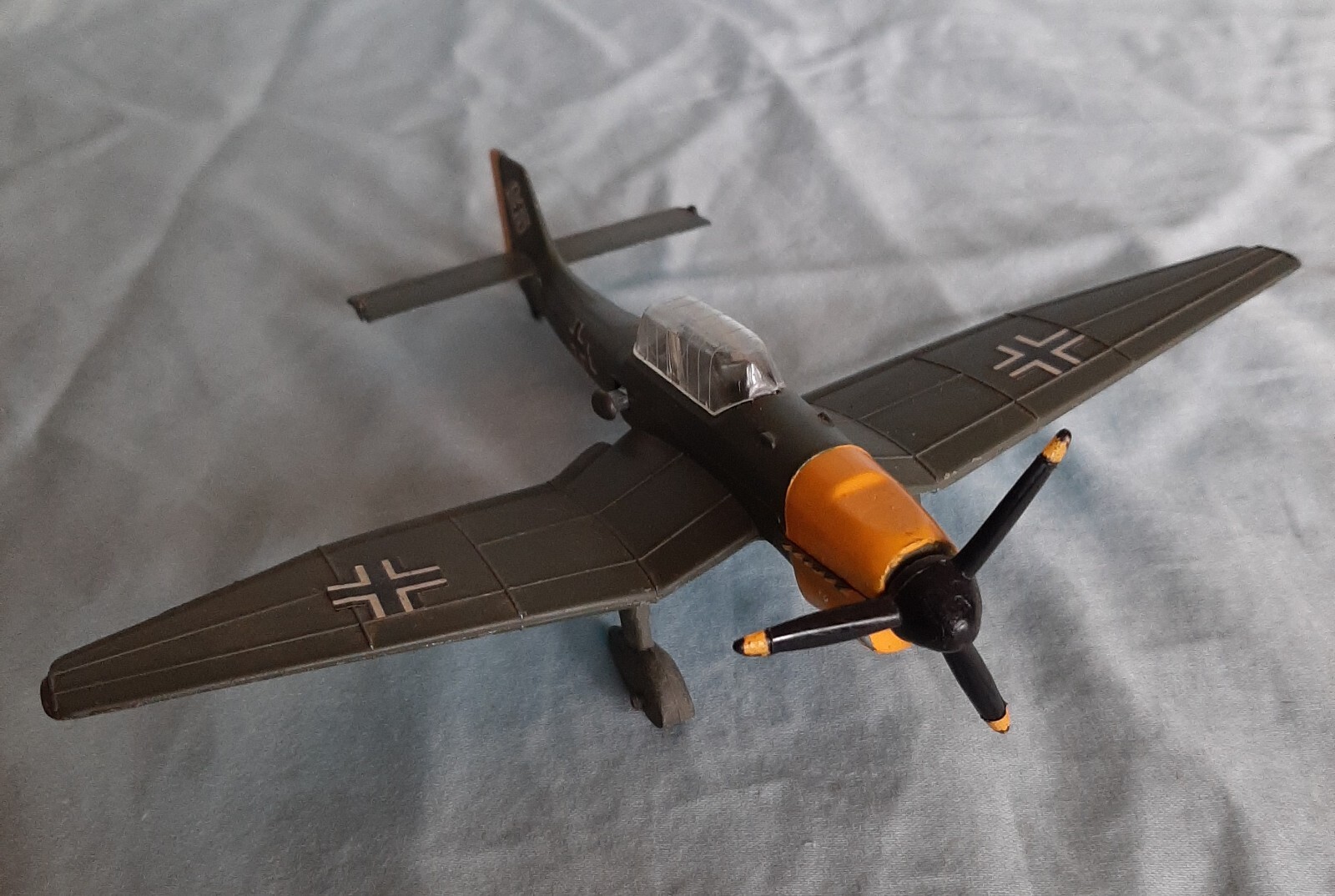 Dinky 721 1:72 Die-Cast Metal Junkers JU 87B Stuka Military Airplane