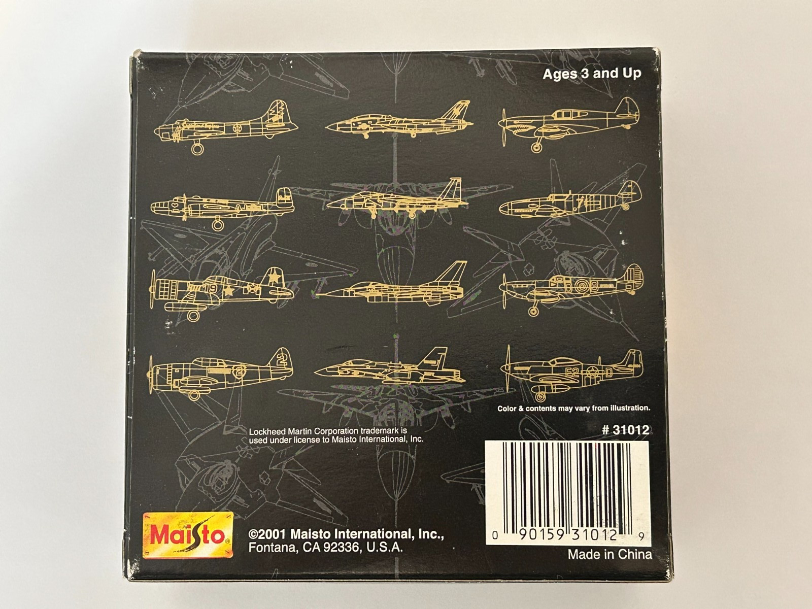 Maisto 2001 Air Force Special Edition British EF-2000 Eurofighter NIB