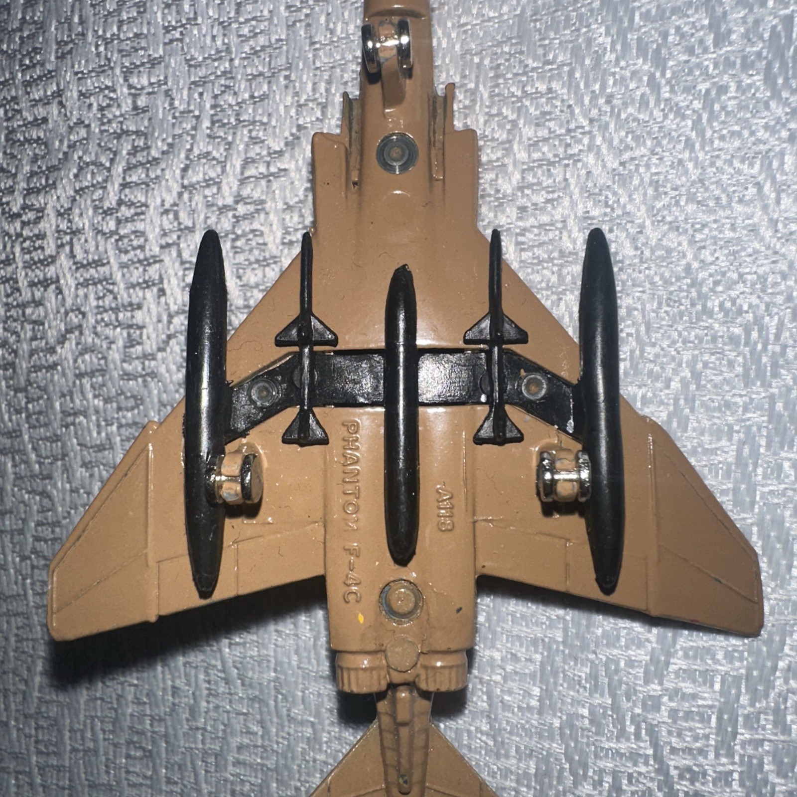 PHANTOM F-4C A118 Military Fighter Aircraft 2.75″ Wingspan Dyna-Flites (Ref#19)