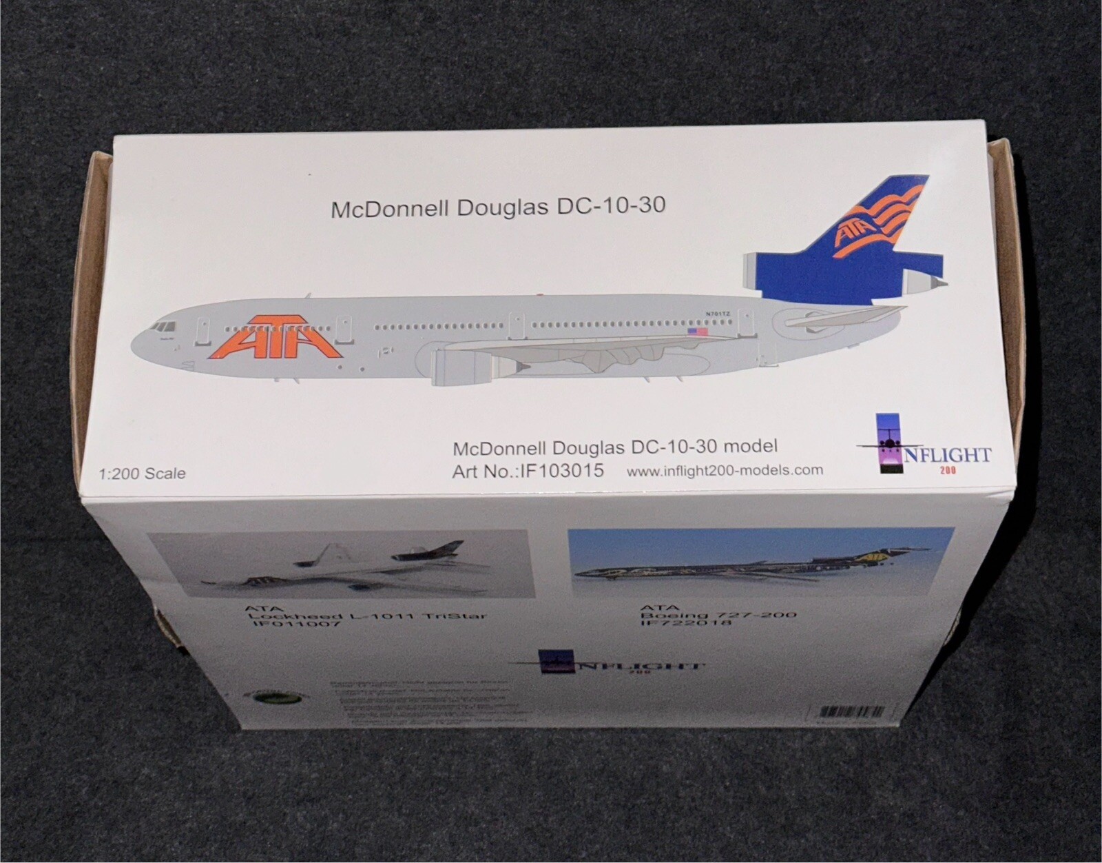 Inflight 200 IF103015 McDonnell Douglas DC-10-30 ATA Freedom Limited Edition 243