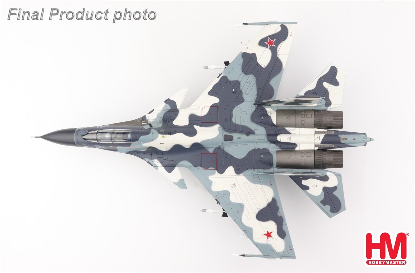 Hobby Master 1/72 Su-30MK Flanker-C Russian AF Blue 02 Moscow Russia HA9504