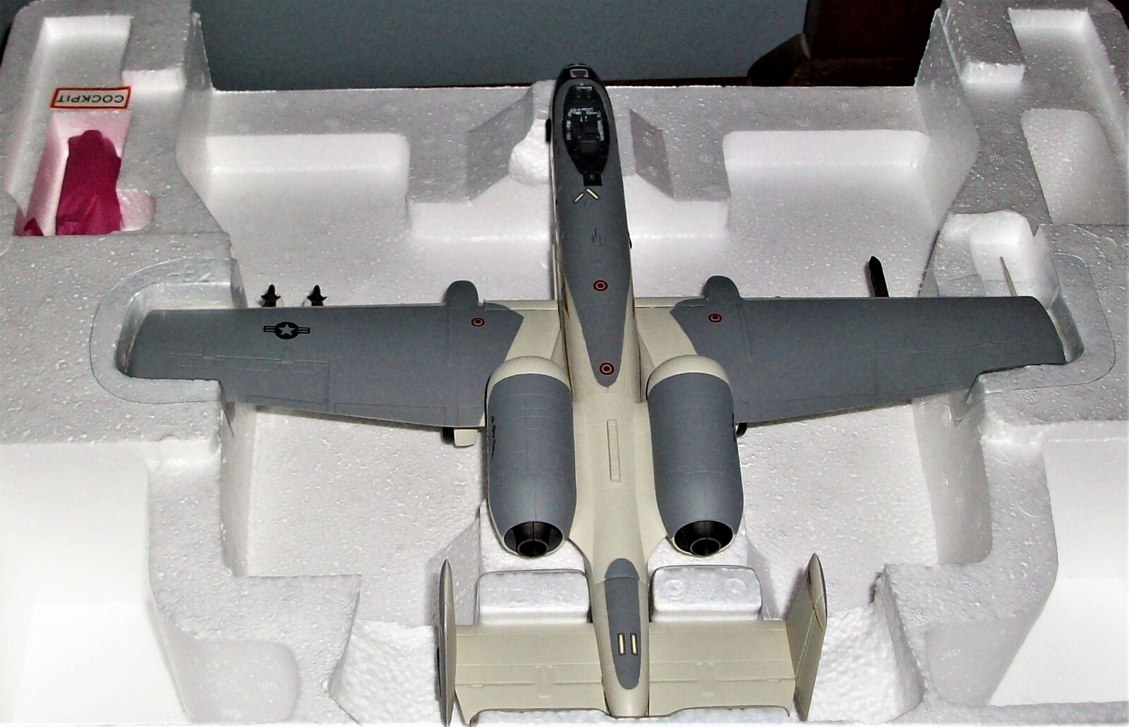 EXTREMELY RARE (MIB) Armour Collection-USAF A-10 “Black Lighting” Diecast 1:48