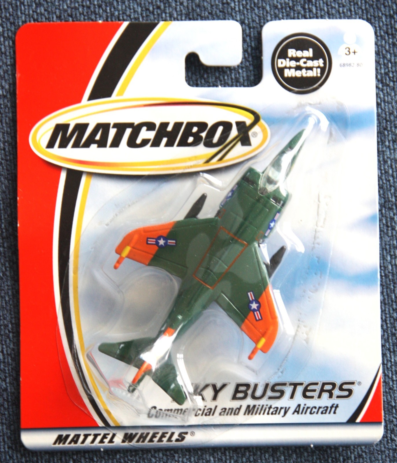Matchbox Sky Busters U.S. Marines HARRIER Jet (Green) – NIB