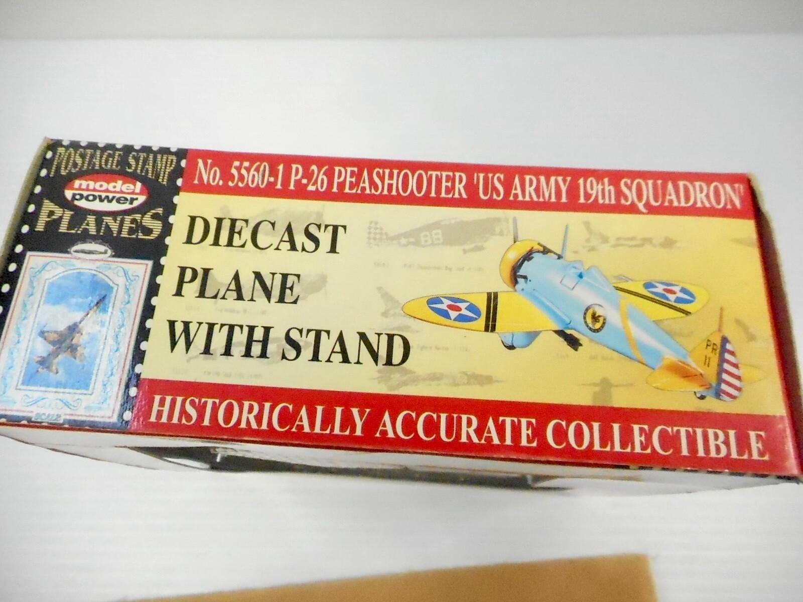 MODEL POWER COLLECTION NO# 5560-1 P-26 PEASHOOTER – NO STAND
