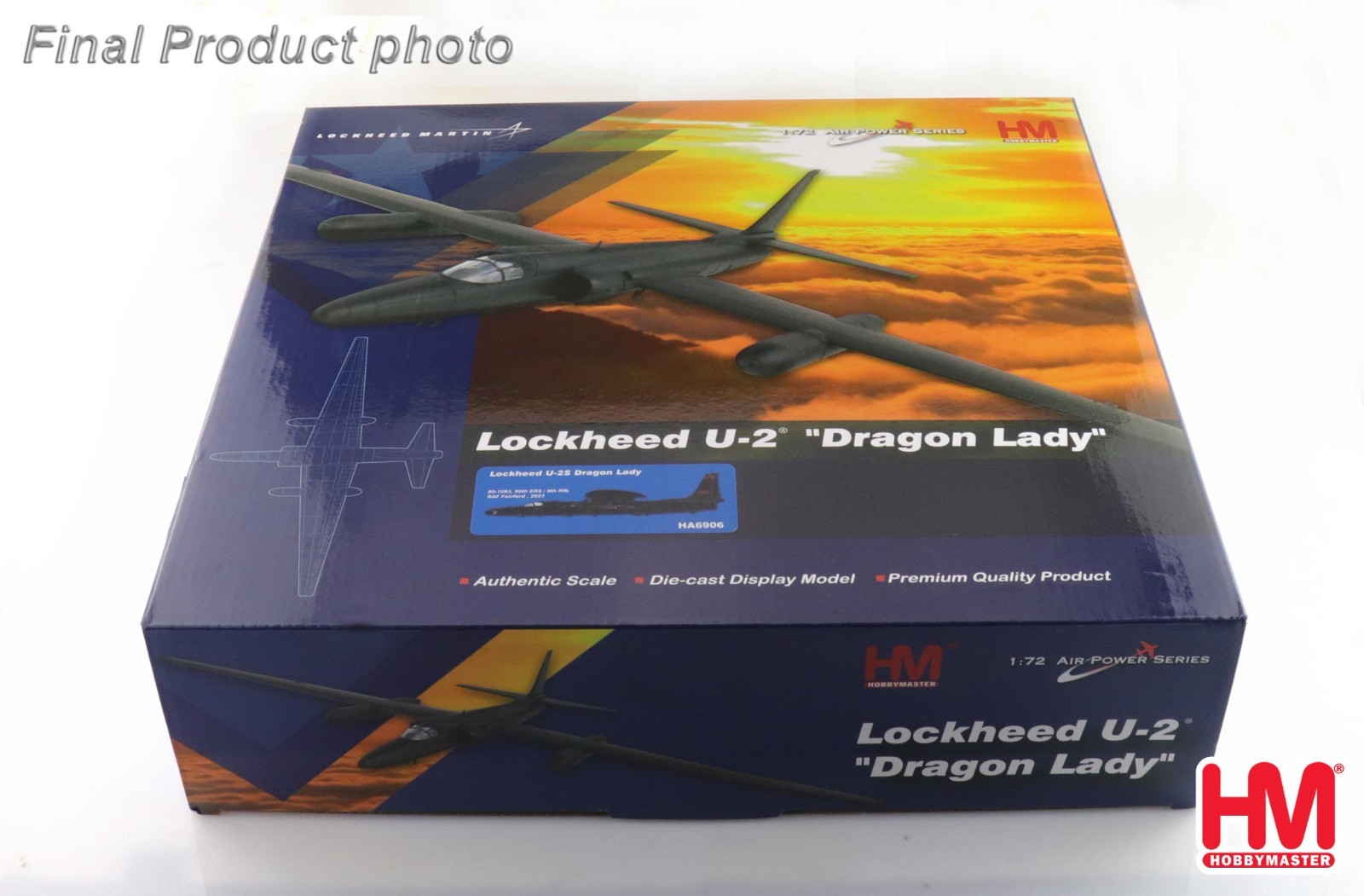 Hobby Master 1/72 Lockheed U-2S Dragon Lady USAF 99th ERS, RAF Fairford, 2021