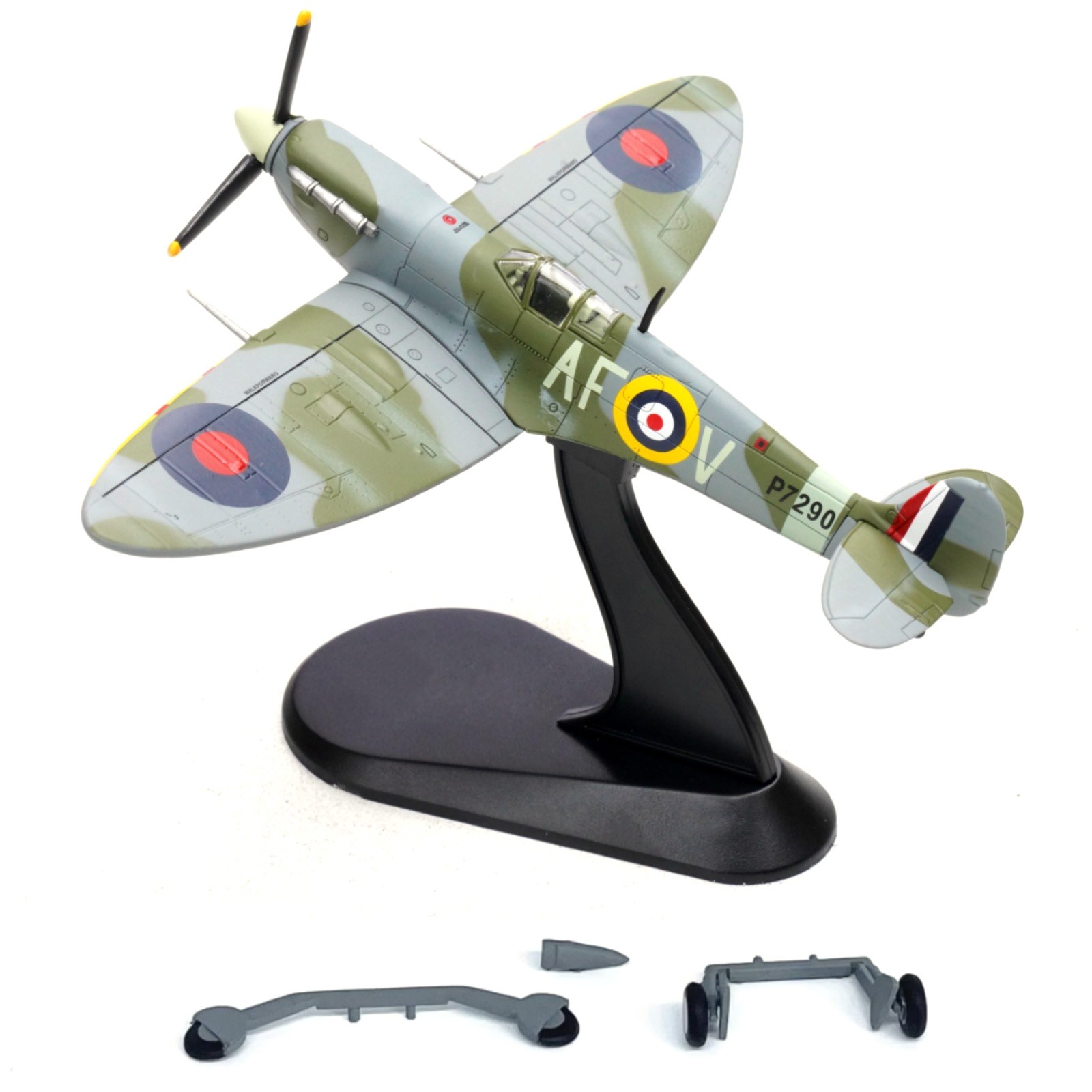 Spitfire Mk Vb Fighter 13cm Diecast Metal Model 1/72 Scale Aviation Collectible